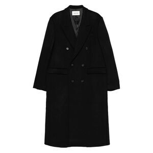 Tonywack Black Coats - Double Breasted Coats Men